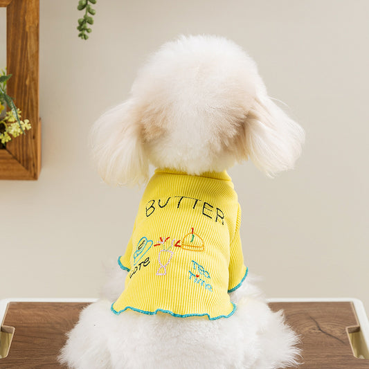 Cute Butter Dog Shirt – Soft Breathable Summer Fit