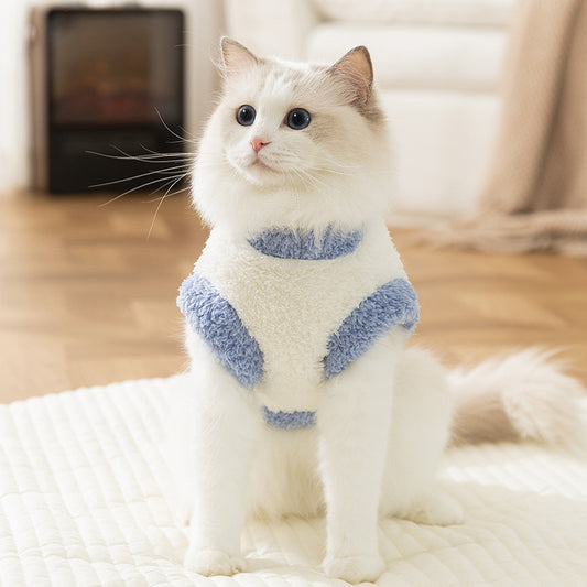 Soft Fleece Pet Vest for Cats & Small Dogs
