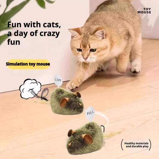 Squeaky Mouse Cat Toy