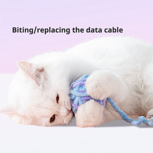 Interactive Cat Yarn Ball Toy – Fun and Engaging for Your Kitty