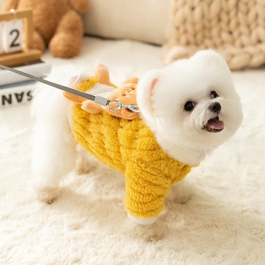 3D Animal Plush Clothing for Small Dogs