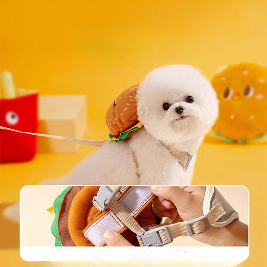 Wearable Dog Treat Pouch Harness – Adjustable Training Snack Bag for Small Dogs, Portable Reward Holder for Outdoor Walks
