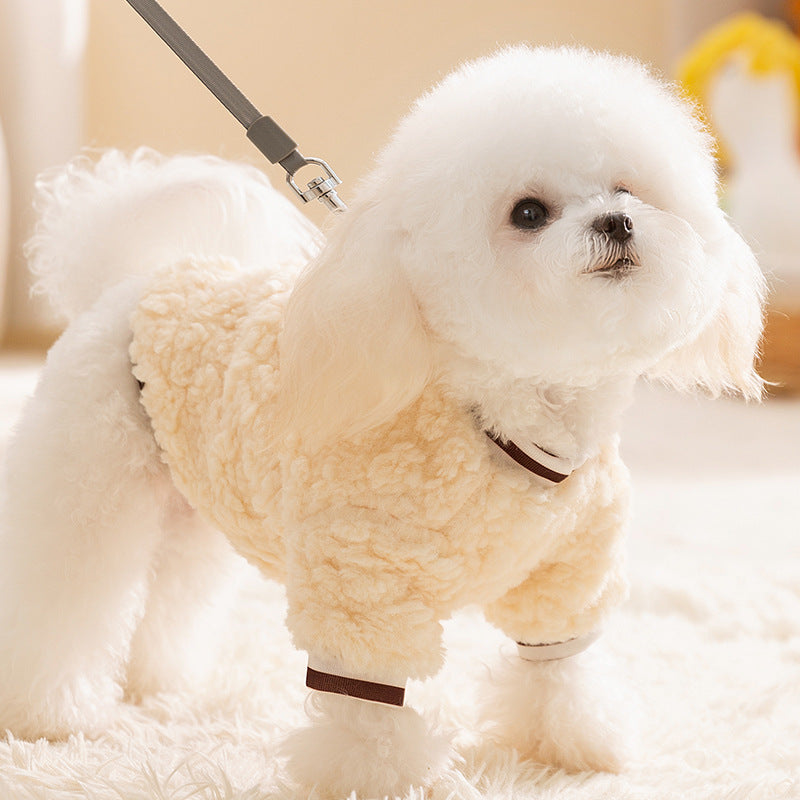 Cute Sheepskin Clothes for Small Dogs - product photo 3