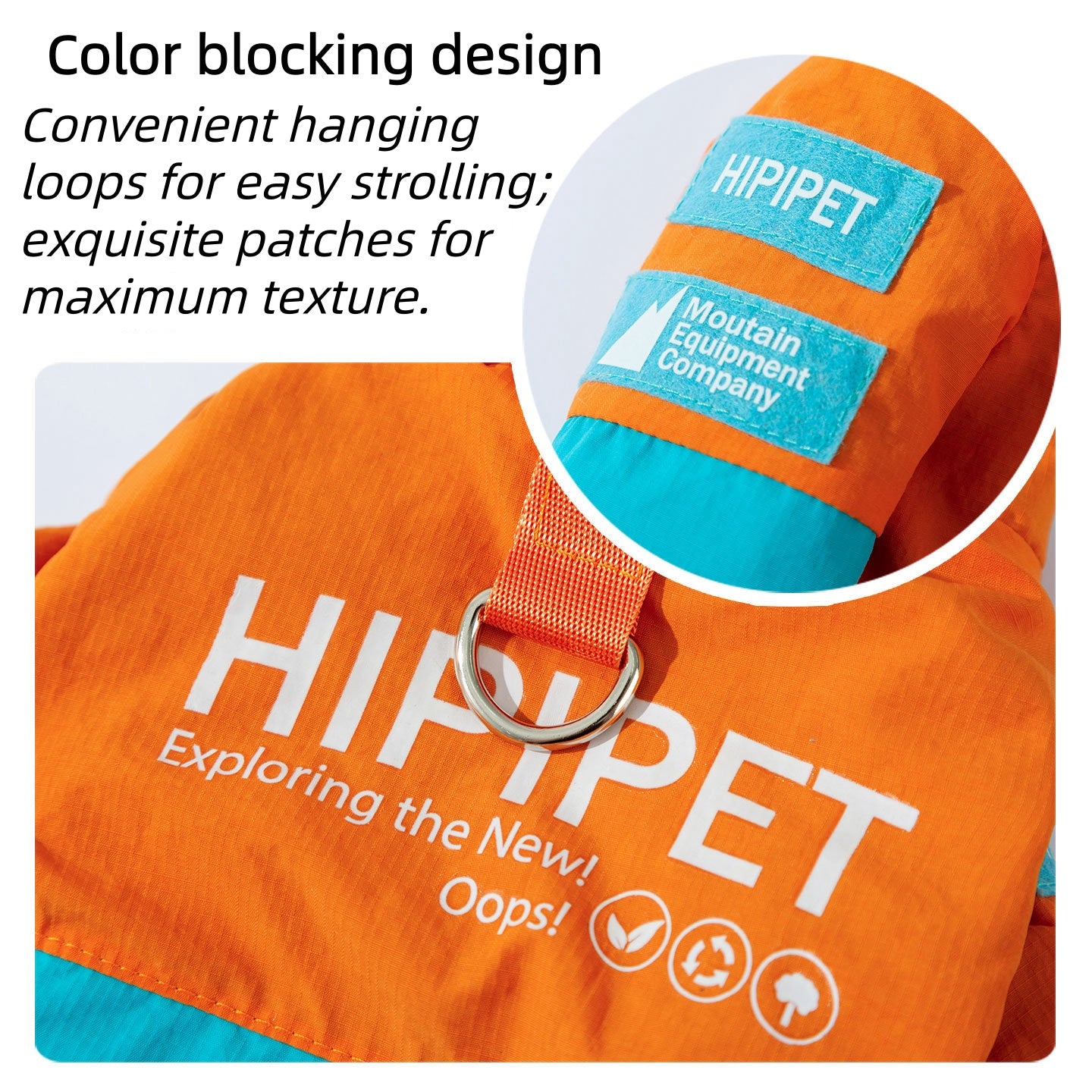 Color-Blocked Pet Sweater - Small Dog Warm Coat