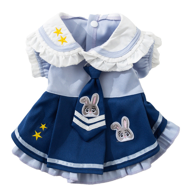 HipiDogs Princess Sailor Dress for Dogs & Cats