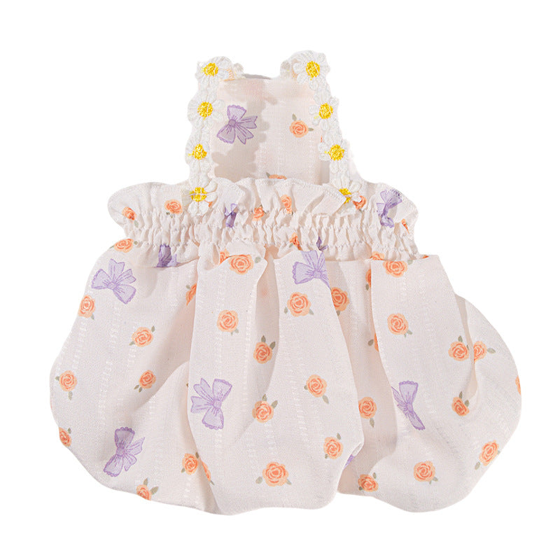 HipiDogs Floral Bubble Dress for Dogs & Cats