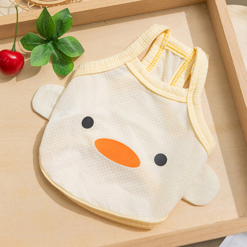 HipiDogs Cute Duck Cooling Tank Top for Dogs & Cats