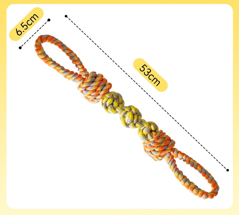 Durable Dog Rope Toy for Tugging and Pulling