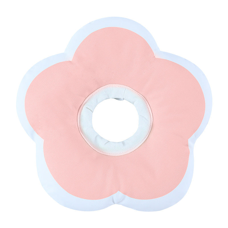 Anti-Bite and Anti-Lick Cat Collar – Comfortable Flower Shaped Protective Cone for Cats After Surgery or Wounds