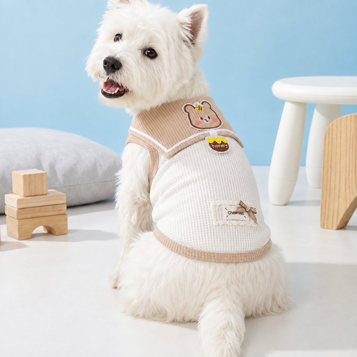 HipiDogs Elephant Cooling Dog Shirt | Breathable Summer Mesh Pet Vest