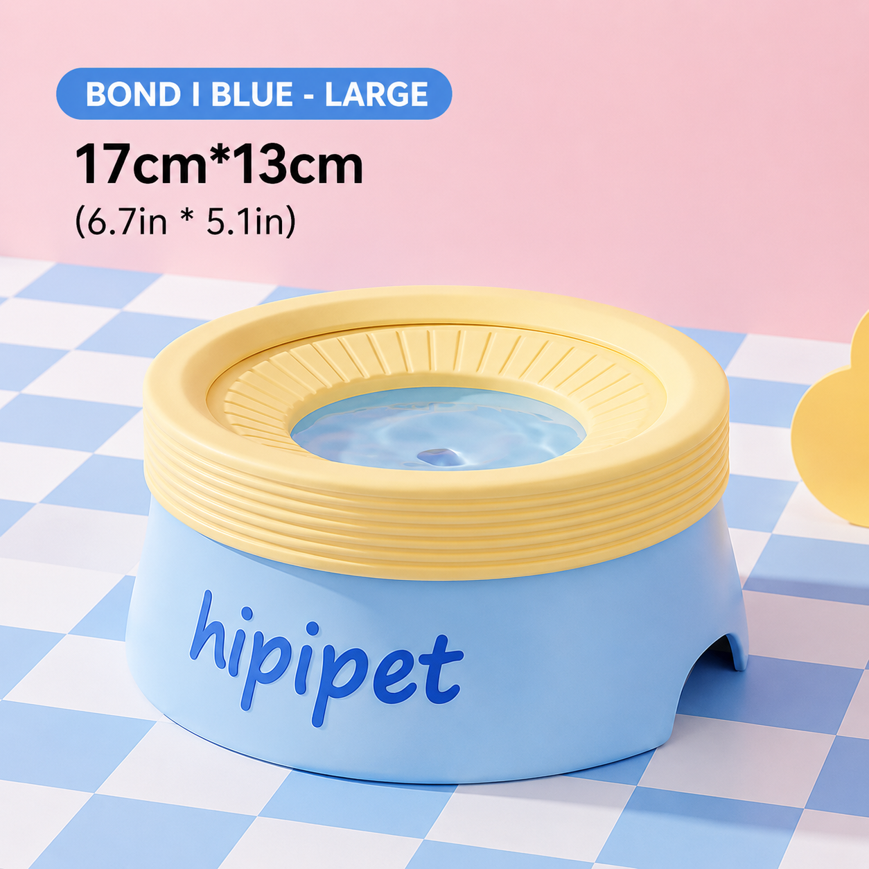Floating Anti-Splash Water Bowl for Dogs & Cats