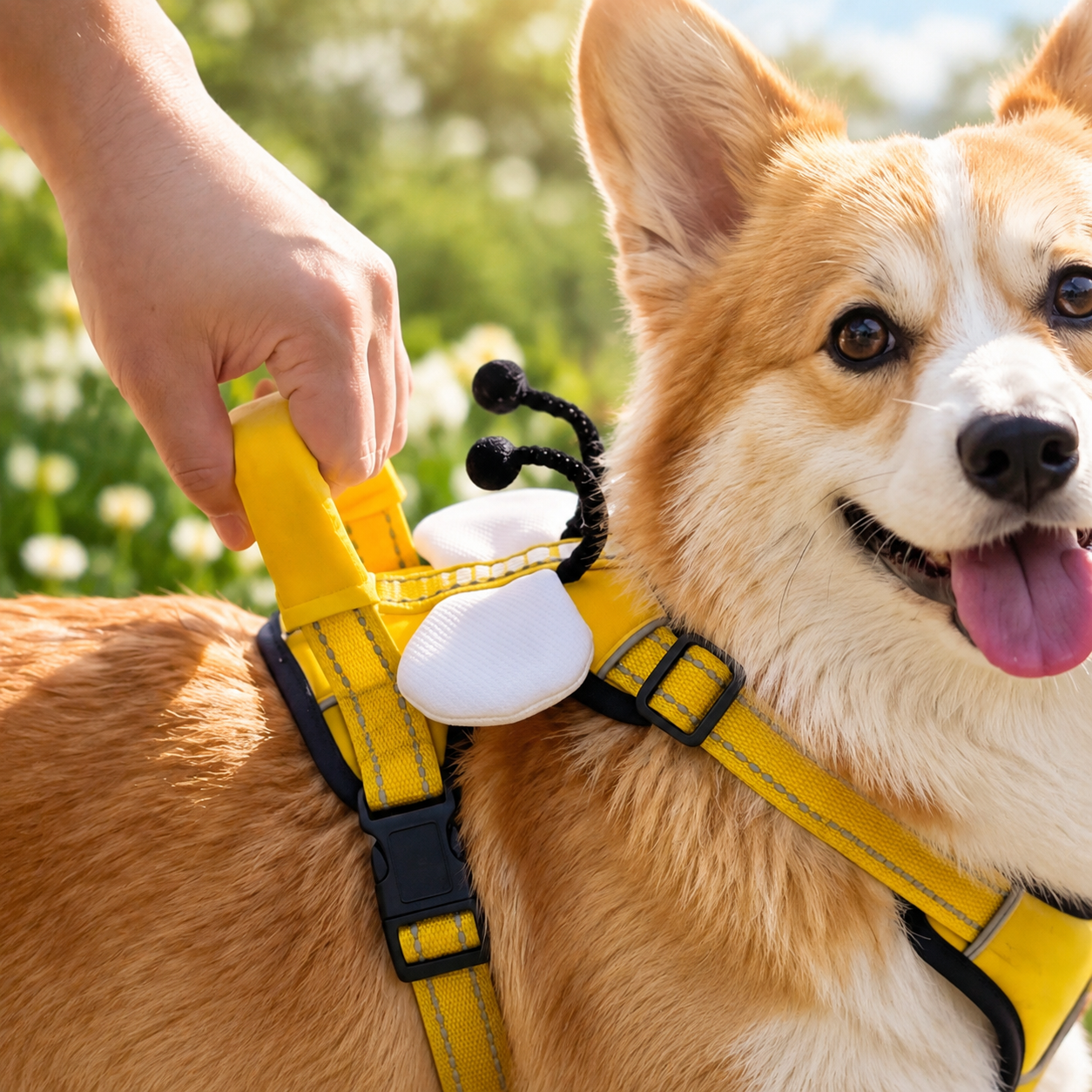 HipiDogs Dog Harness Vest | Comfortable No-Pull Walking Harness for Small & Medium Dogs