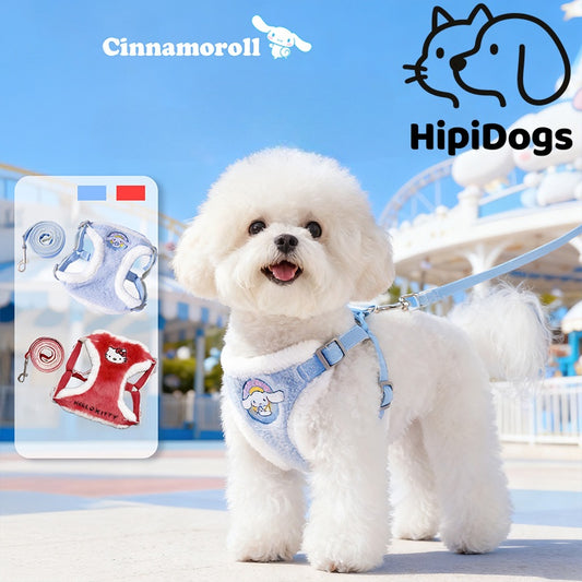 Winter Dog Boots | Warm Fleece Pet Shoes with Non-Slip Sole | Waterproof Paw Protection for Small Dogs & Cats | HipiDogs