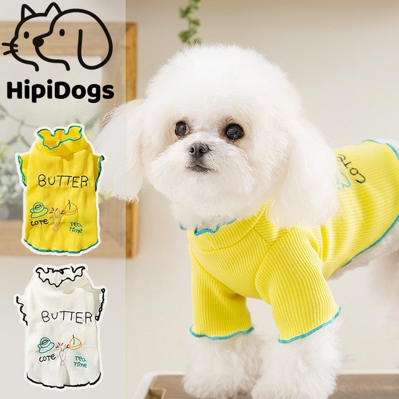 Cute Butter Dog Shirt – Soft Breathable Summer Fit