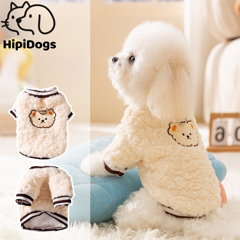 Cute Sheepskin Clothes for Small Dogs