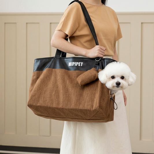 Portable Pet Carrier Tote Bag for Cats & Small Dogs