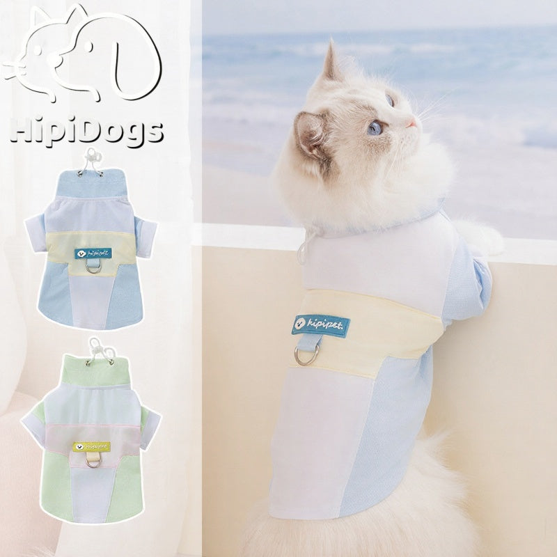 HipiDogs Cooling Dog & Cat Shirt | Breathable Summer Pet T-Shirt
