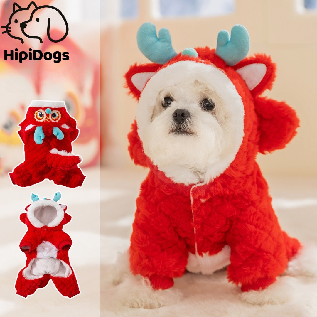 Cute Animal Transformation Costume for Small Dogs