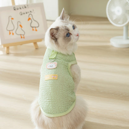 Breathable Soft Dog & Cat Harness Vest – Lightweight Summer Fit