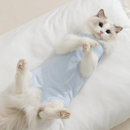 Cute Cat Pajamas Shirt – Soft Breathable Summer Fit