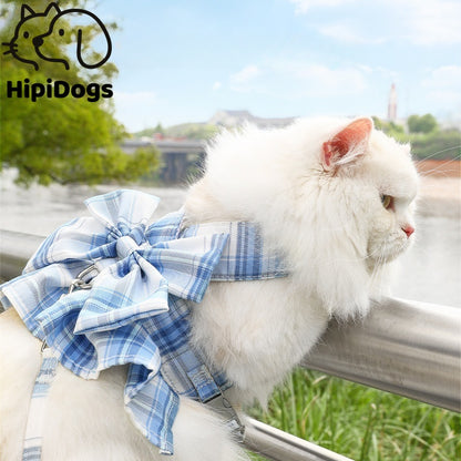 Escape-Proof Cat Harness and Leash Set – Lightweight Adjustable Cat Walking Vest for Outdoor Adventures
