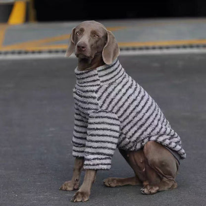 Warm Dog Turtleneck Sweater – Soft Winter Dog Sweater for Medium Large Dogs Cold Weather Clothes