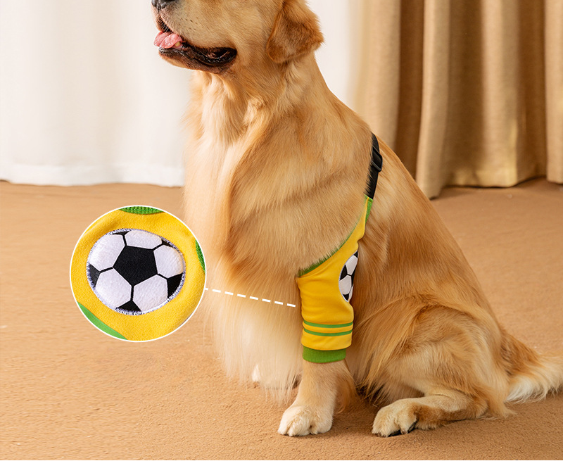 Soccer Sleeves for Dogs | Stylish & Comfortable Sports Gear for Small to Large Dogs | Hipidogs Football Dog Clothing