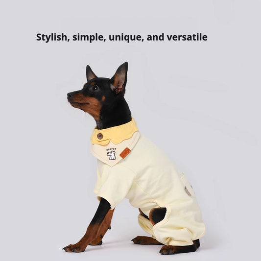 Cute Pet Bib Bandana – Soft Cotton Dog & Cat Bib for Daily Wear