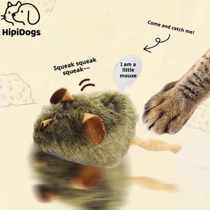 Squeaky Mouse Cat Toy