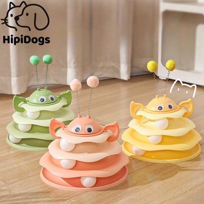 Little Bee Spinner Toy – Interactive Spinning Cat Toy with Fun Motion & Tease Action