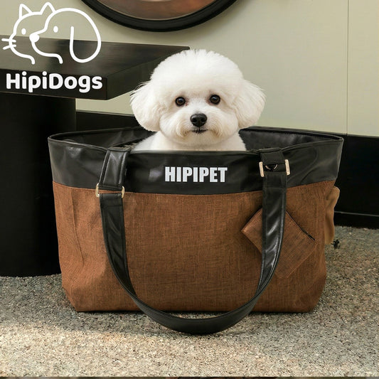 Portable Pet Carrier Tote Bag for Cats & Small Dogs