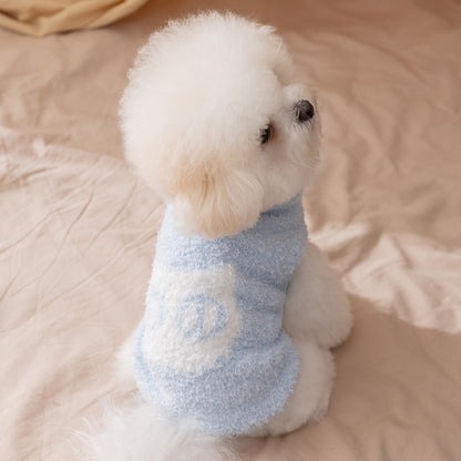 Soft Fleece Dog Vest for Small Dogs – Warm Lightweight Puppy Sweater, Cozy Winter Pet Clothing