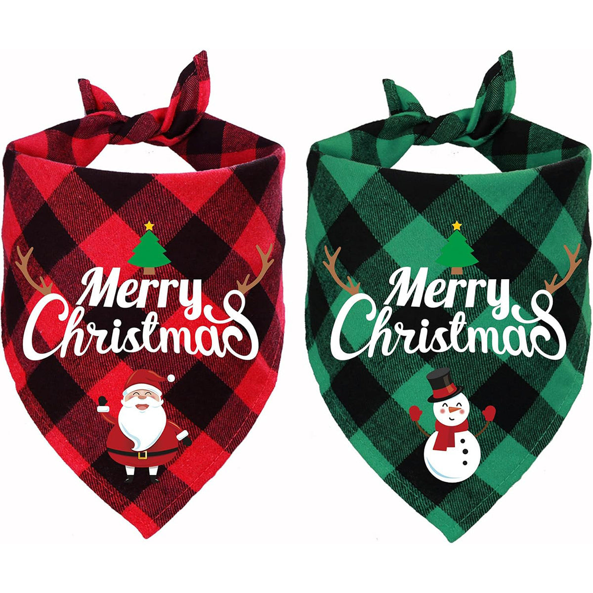 Merry Christmas Dog Bandana | Festive Holiday Bib for Dogs | Perfect Gift for Pets - product photo 5
