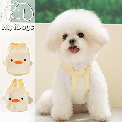 HipiDogs Cute Duck Cooling Tank Top for Dogs & Cats
