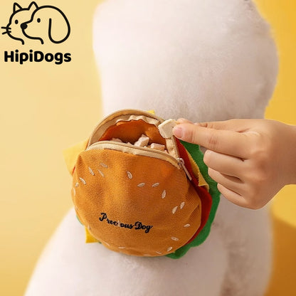 Wearable Dog Treat Pouch Harness - Adjustable Training Snack Bag for Small Dogs, Portable Reward Holder - product photo 5