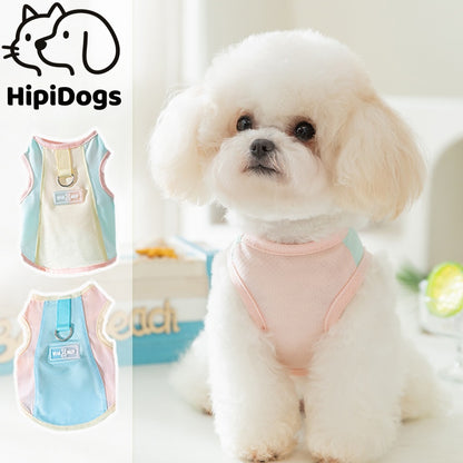 Colorful Dog Harness Vest – Breathable Mesh Summer Fit
