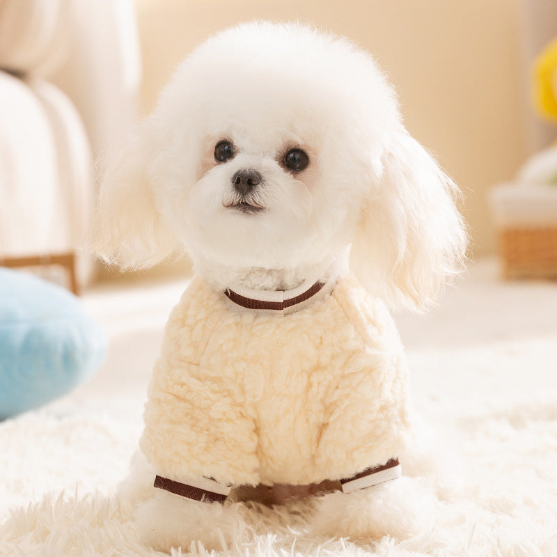 Cute Sheepskin Clothes for Small Dogs