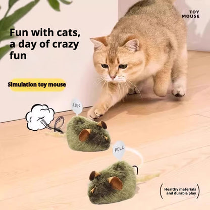 Squeaky Mouse Cat Toy