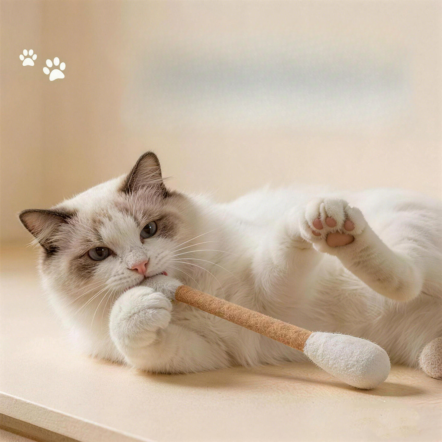 HipiDogs Catnip Chew Stick Toy | Natural Dental Chew for Cats