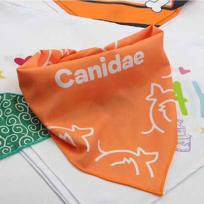 Festive Dog Bandana Bib – Soft & Absorbent Triangle Scarf for Dogs