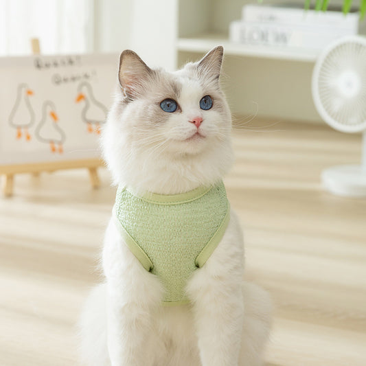 Breathable Soft Dog & Cat Harness Vest – Lightweight Summer Fit