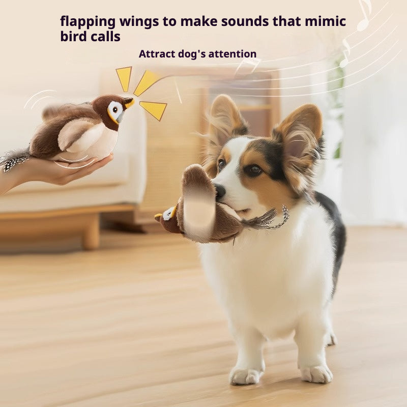 Interactive Sound-Producing Pet Companion Toy