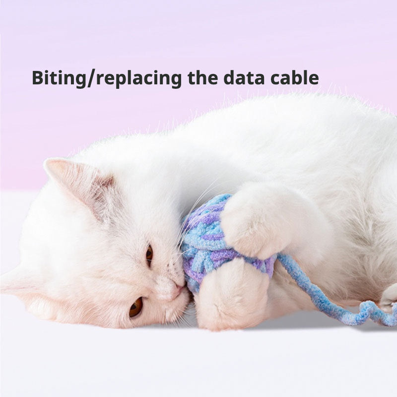 Interactive Cat Yarn Ball Toy – Fun and Engaging for Your Kitty