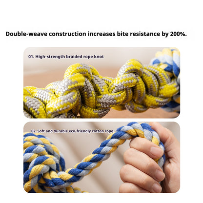 Durable Dog Rope Toy for Tugging and Pulling