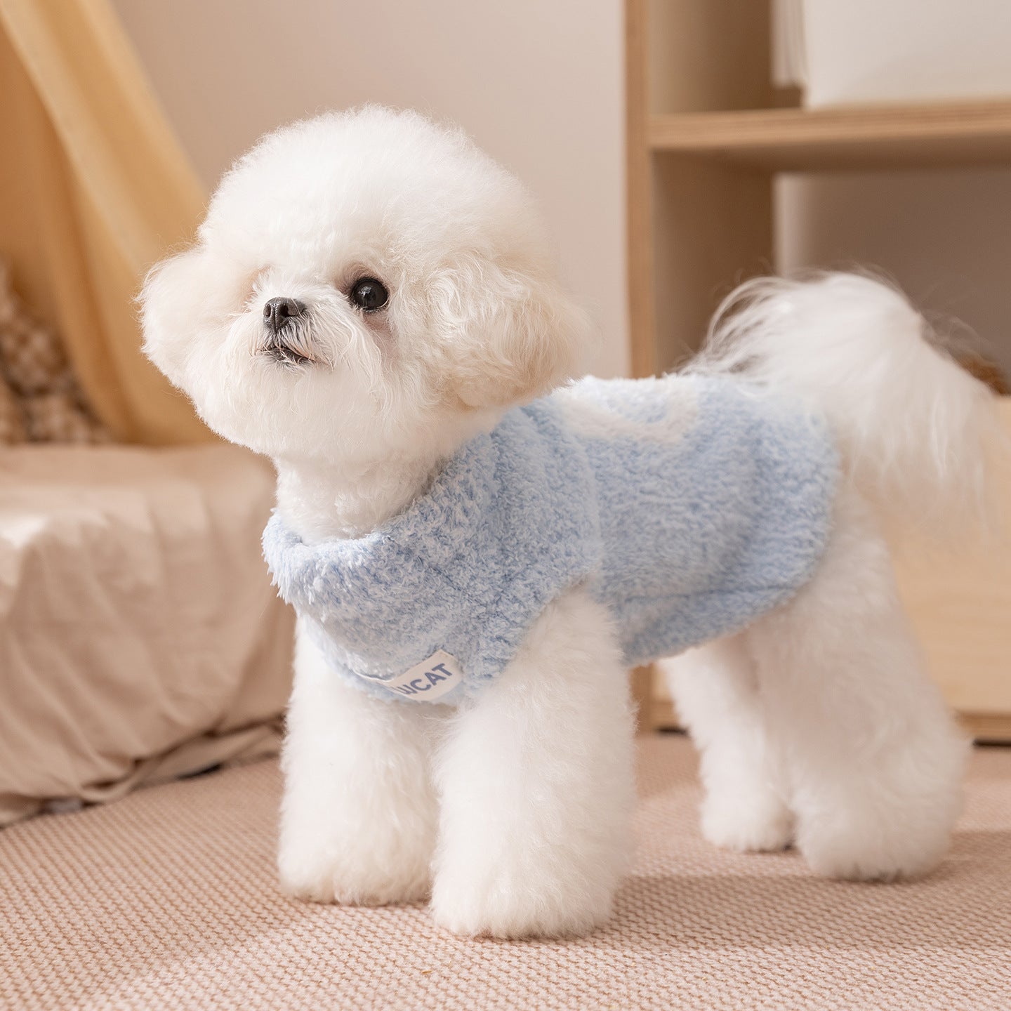 Soft Fleece Dog Vest for Small Dogs – Warm Lightweight Puppy Sweater, Cozy Winter Pet Clothing