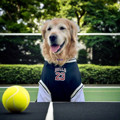 Basketball Dog Jersey – Breathable Team Number Shirt