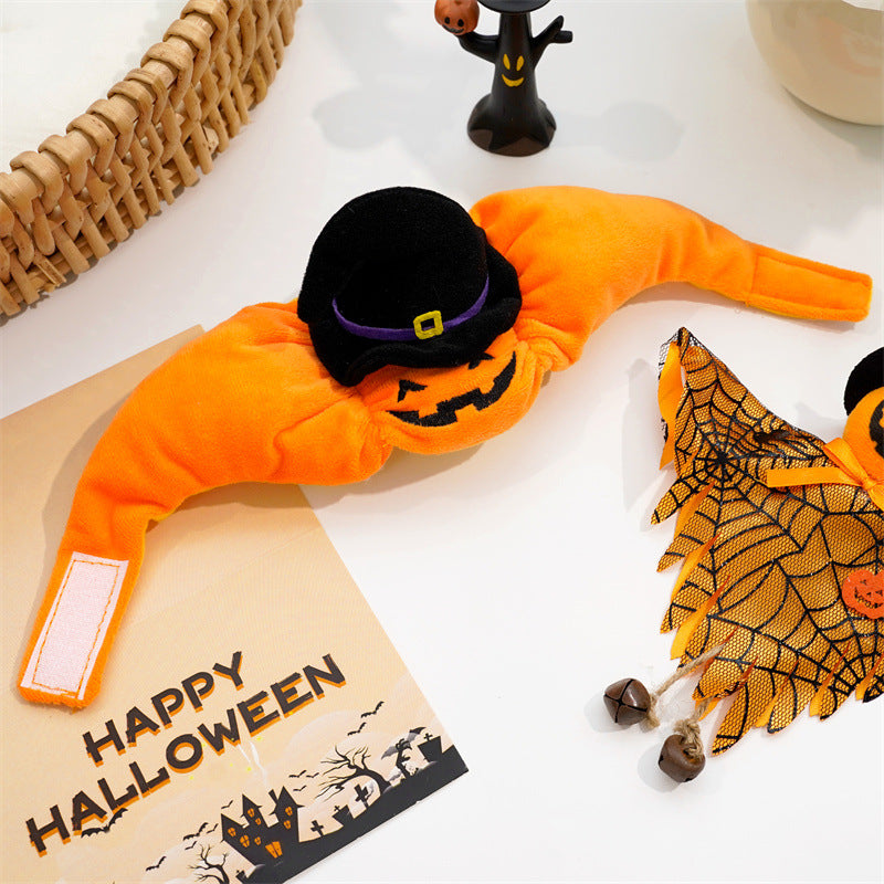 Halloween Cat Costume Pumpkin Witch Hat – Cute Dog & Cat Halloween Pet Costume