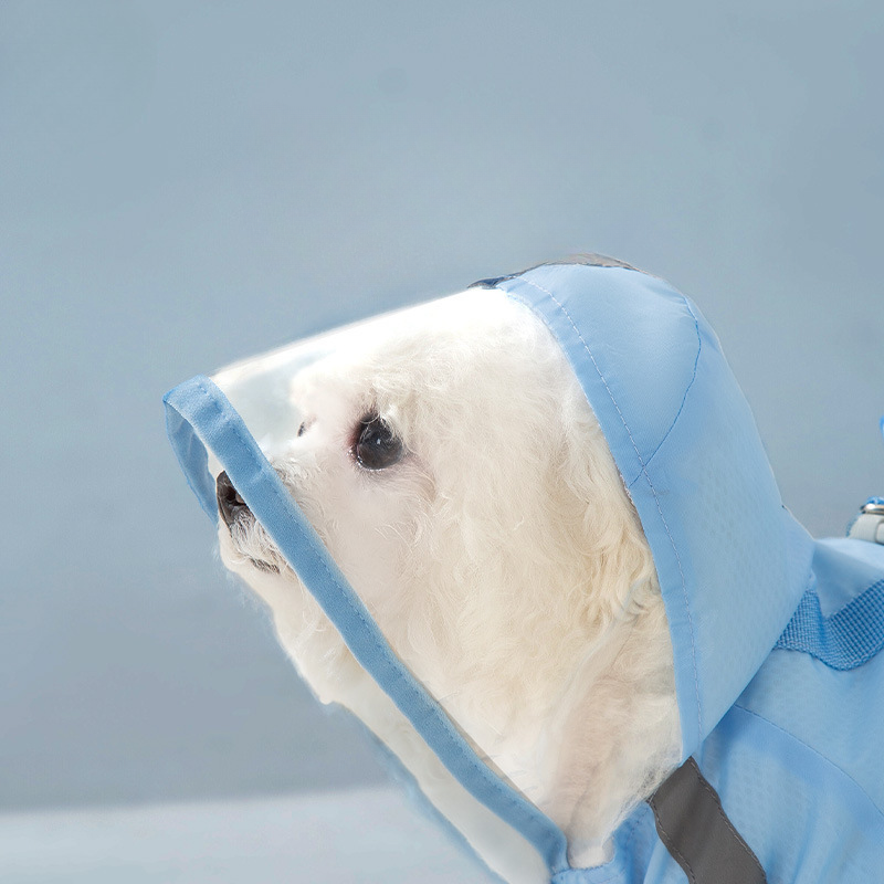 Waterproof Dog Raincoat with Hood & Boots | Full Body Reflective Dog Rain Suit for Small Medium Dogs | HipiDogs Pet Rainwear