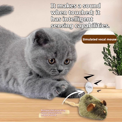 Squeaky Mouse Cat Toy