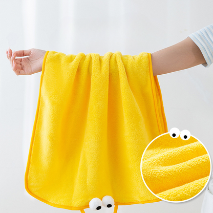 Cute Avocado Pet Bath Towel | Super Absorbent Dog & Cat Drying Towel with Hanging Loop | HipiDogs Pet Grooming Towel